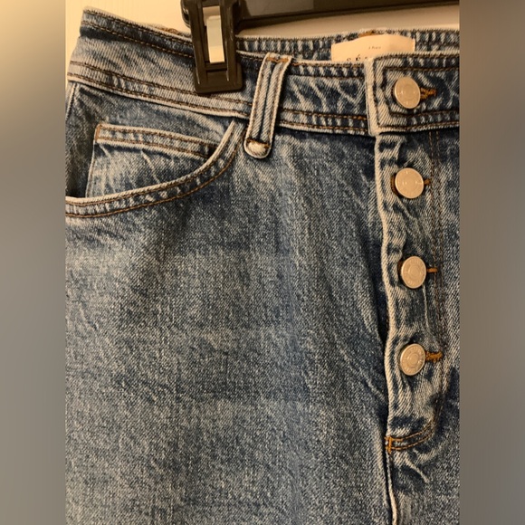 Sezane Justin Jeans Denim Trouser - Picture 6 of 10